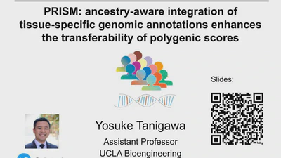 Title slide for Yosuke Tanigawa's CGSI 2026 presentation.